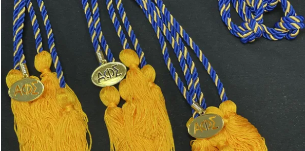 Alpha Phi Sigma-CCJ Honor Society Honor Cord WITH Dangle