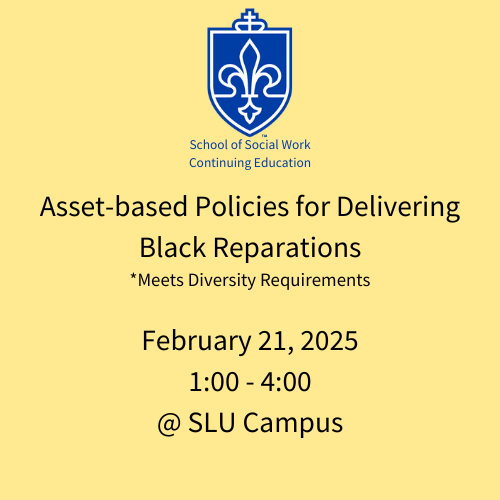 February 21, 2025: Asset-based Policies for Delivering Black Reparations