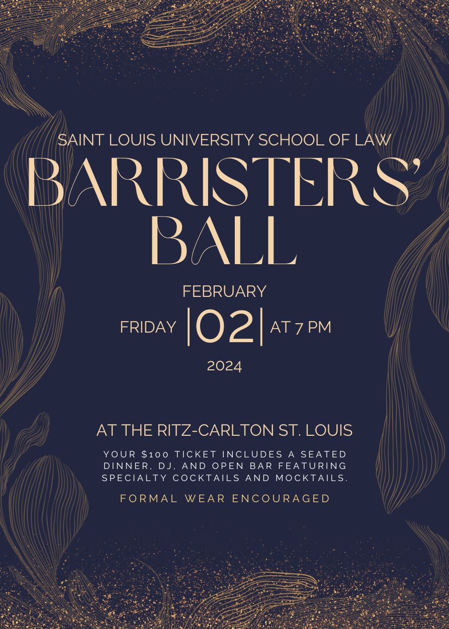 Barrister's Ball Tickets February 2, 2024