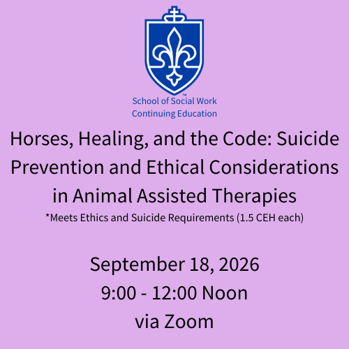 7a September 18, 2026: Horses, Healing, and the Code (VIRTUAL)