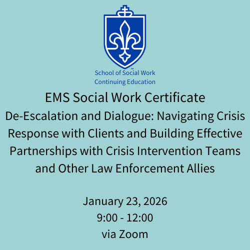 1a. January 23, 2026: De-Escalation and Dialogue (VIRTUAL)