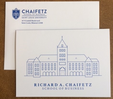 Chaifetz School Blank Notecard